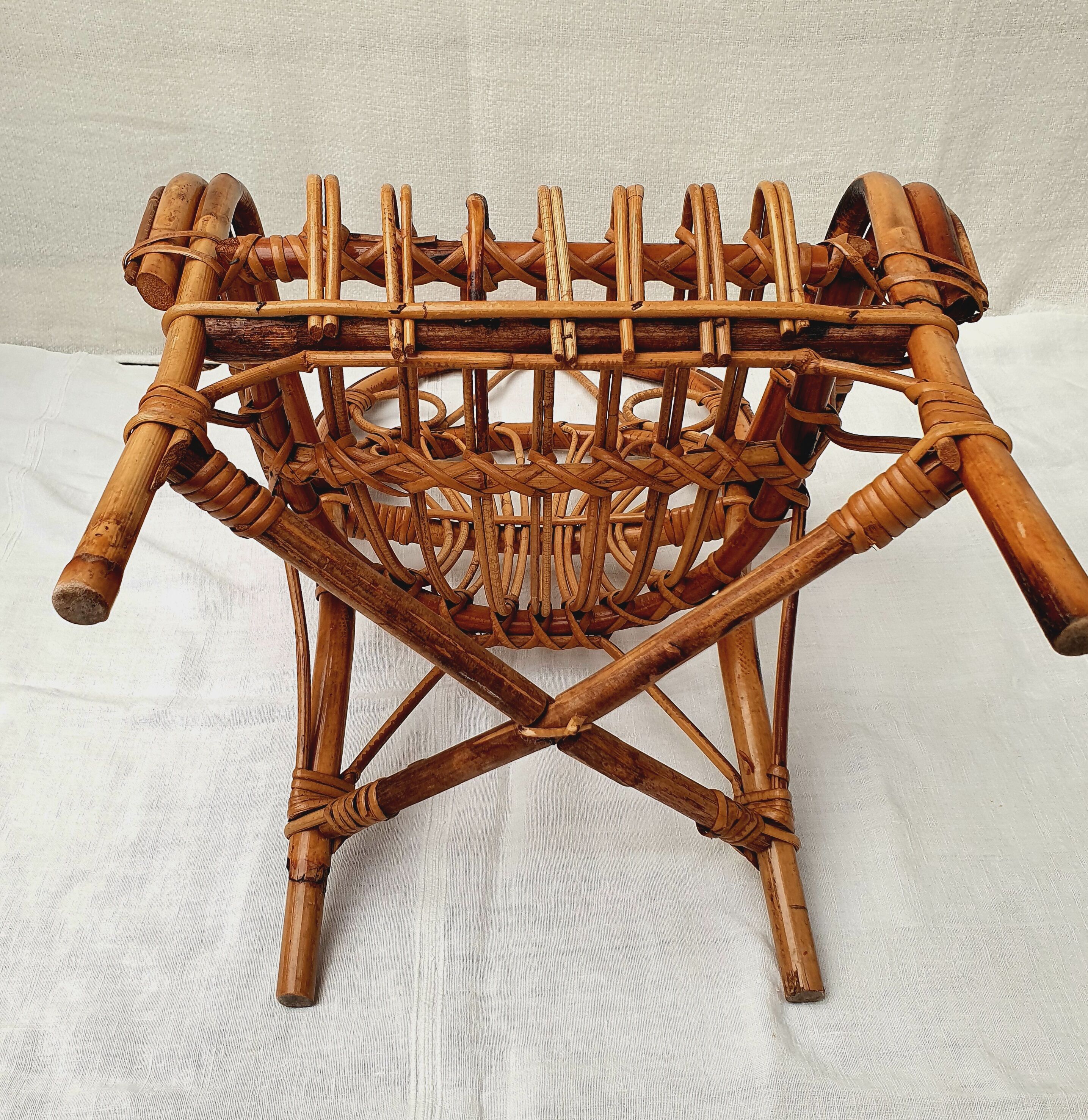 Children's rattan armchair