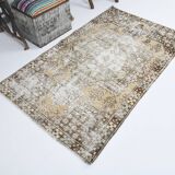 3x6 Shades Of Beige & Brown Classic Vintage Rug, 104x174Cm SK 17854