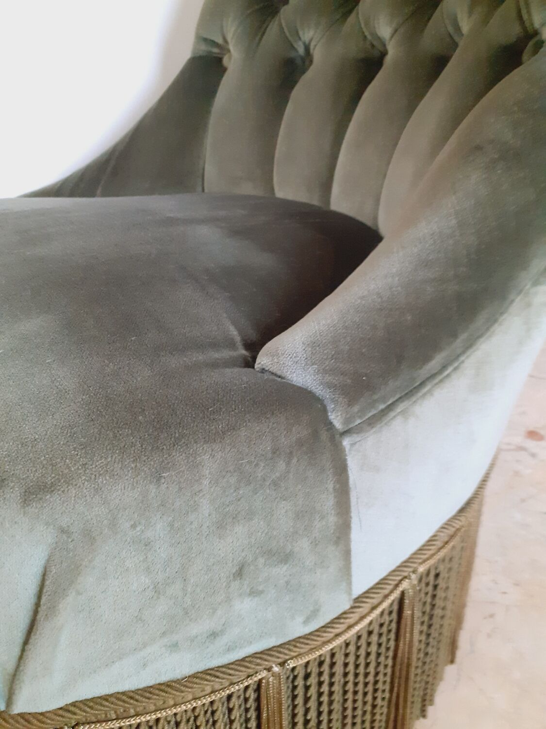 Pair of toad armchairs