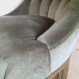 Paire de fauteuils crapauds