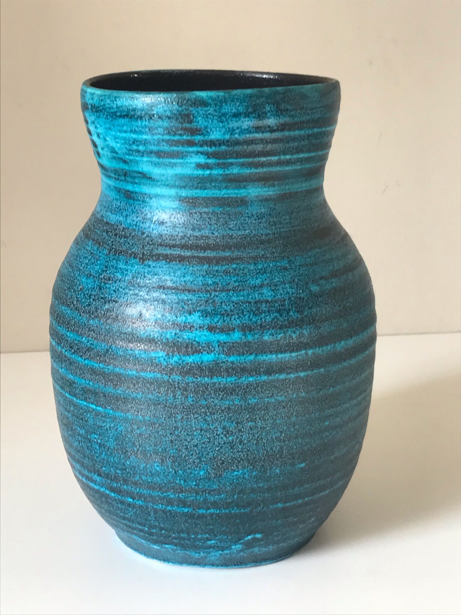 Vase céramique  série gauloise par accolay vintage années 60