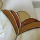 Paire applique style Art Déco verre nacre