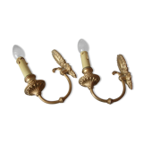 Old pair of wall lamps