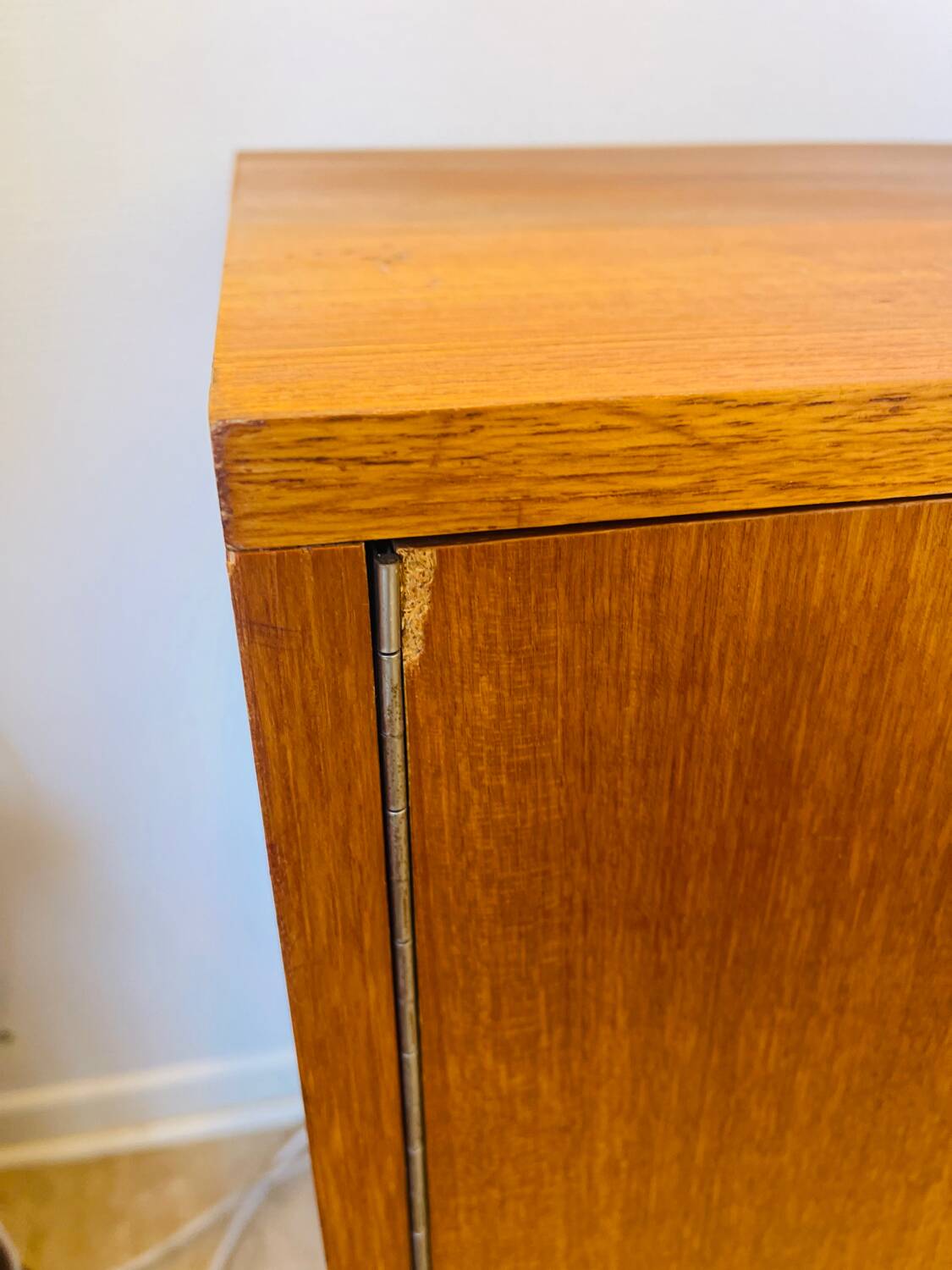 Vintage Scandinavian teak sideboard – 1960