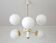 Sputnik  MCM hanging lamp vintage pendant light Space Age  style 1970's