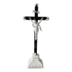Napoleon 3 crucifix porcelain and wood