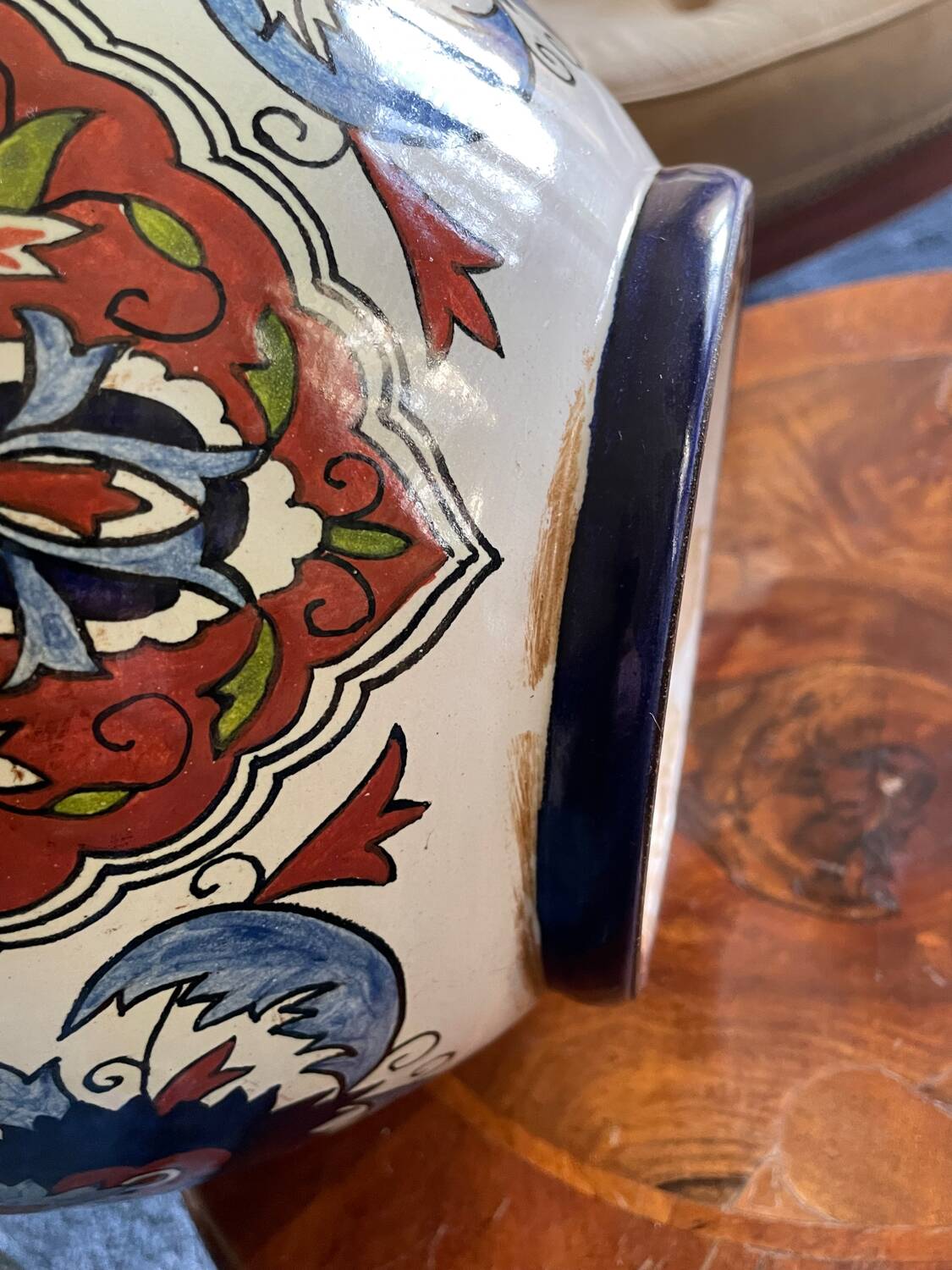Italian ball vase