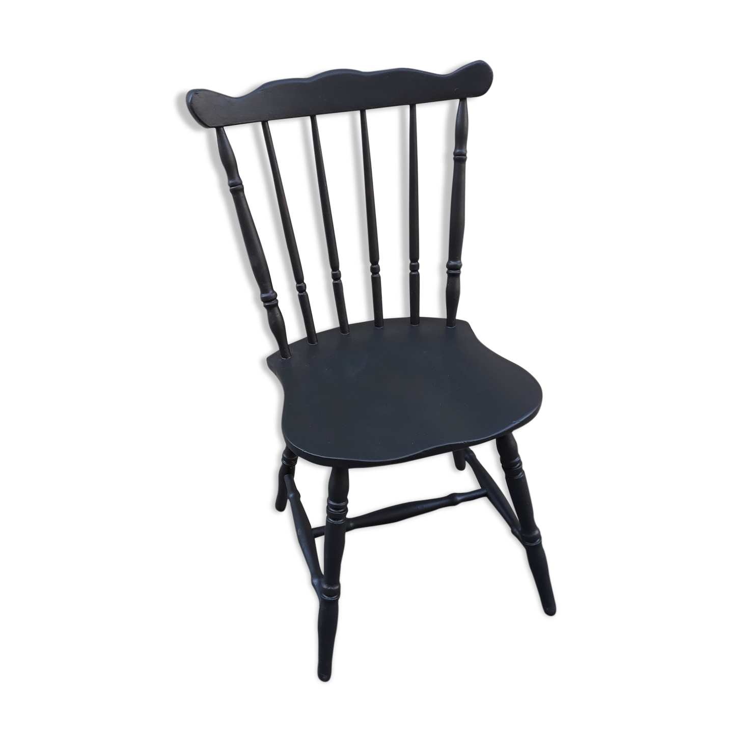 Black vintage bistro chair