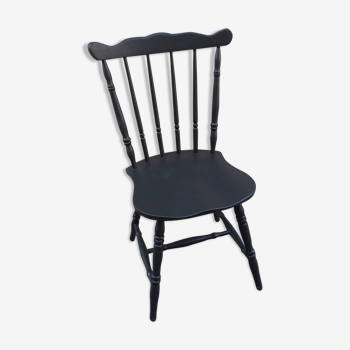 Chaise bistro noire vintage