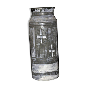 Vase signé Jacques Pouchain, période Poët-Laval