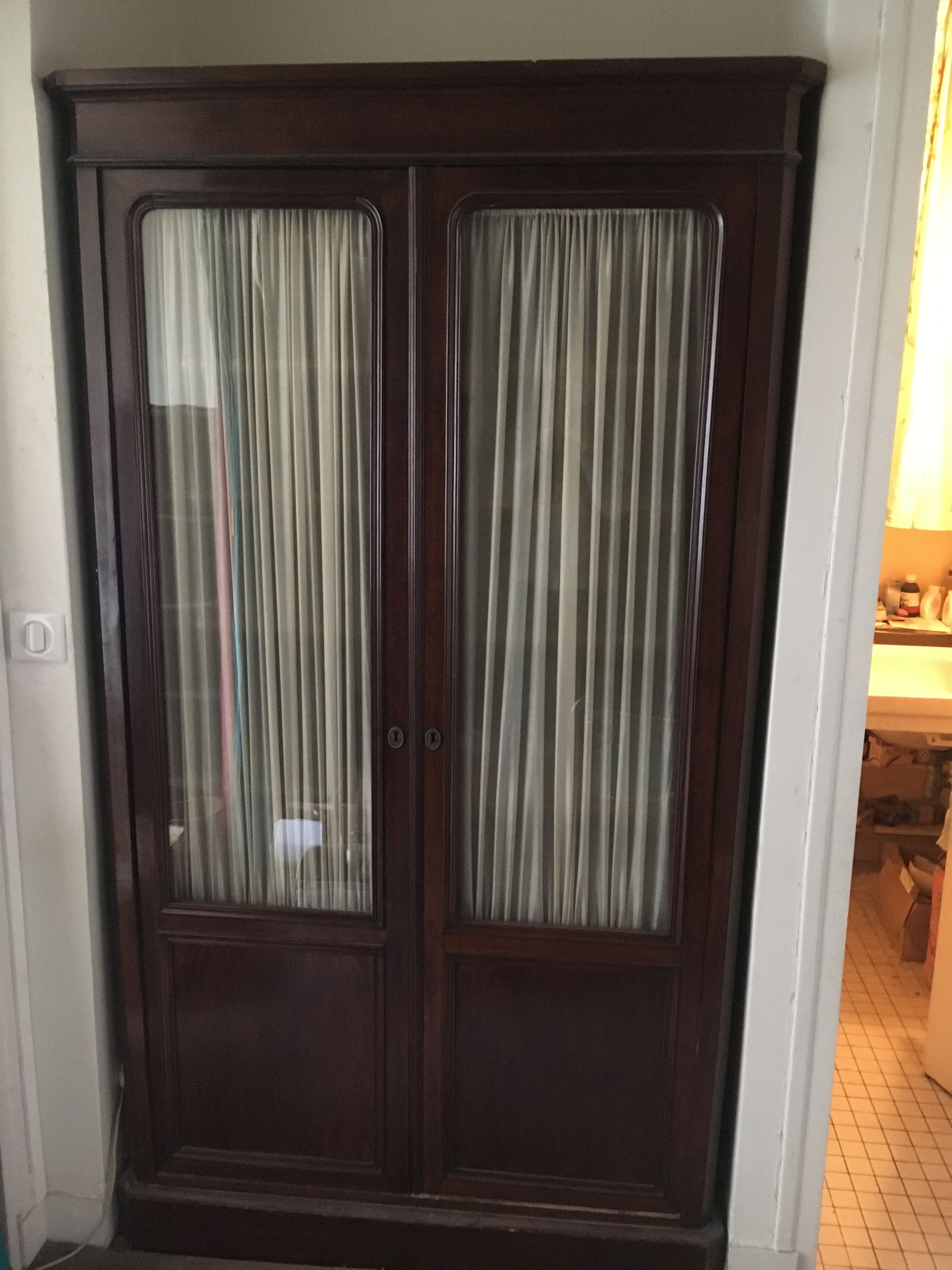 Vintage glass cabinet