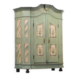 Garde-robe de mariée en art populaire peint 1849