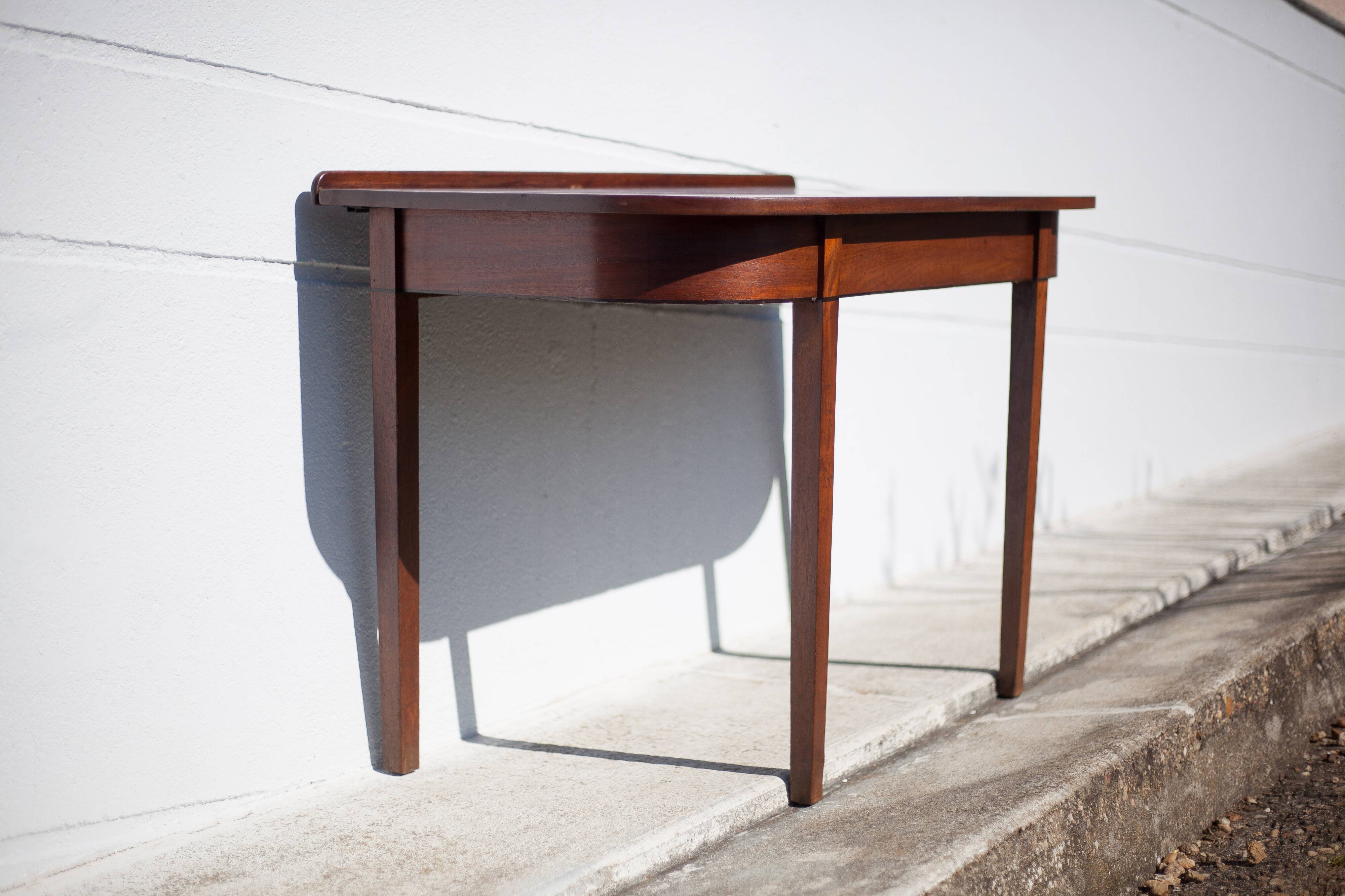 Wood console, marquetry, English furniture, James Reeve Ltd, wood furniture