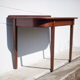 Wood console, marquetry, English furniture, James Reeve Ltd, wood furniture
