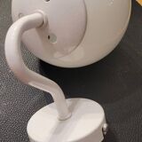 Opaline globe wall light