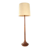 Lampe de sol en teck danois - design moderne du milieu du siècle