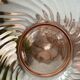 Six coupelles Arcoroc modèle Rosaline en verre rose