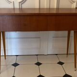 Console vintage pieds compas