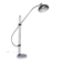 Large adjustable "Arc" lamp in marble and chrome, Italian design from the 1970s.