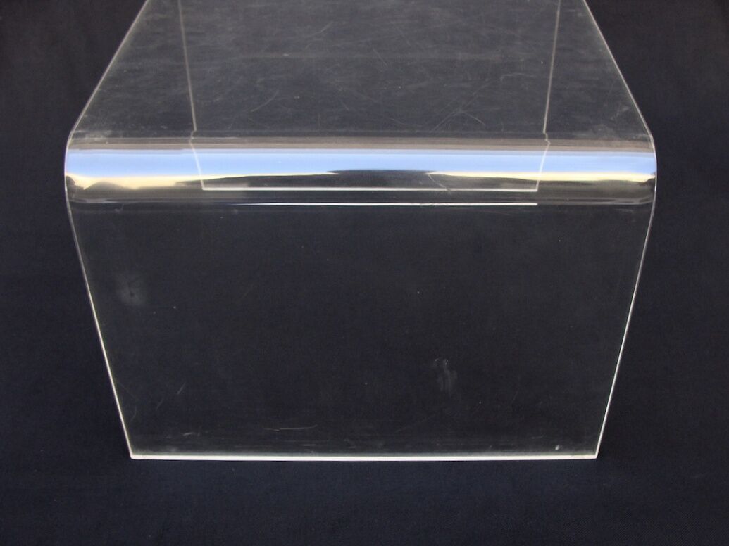 Pull-out coffee tables 1970 in plexiglass