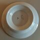 Flat plate with heel earthenware Longchamp décor Simone