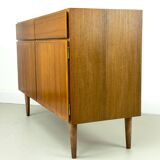 Buffet danois en teck avec tiroirs d'Omann Jun, 1970s