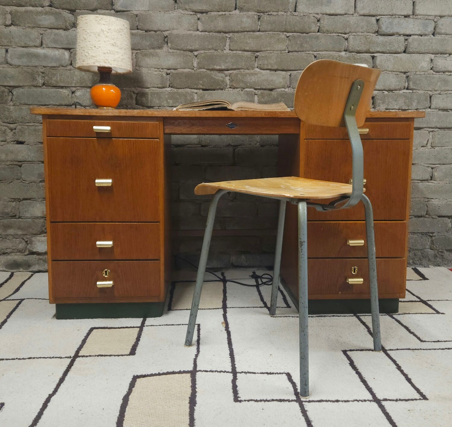 Bureau Pfalzmöbel vintage année 1960