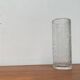 Large vase in raw glass, 1970s brutalism.