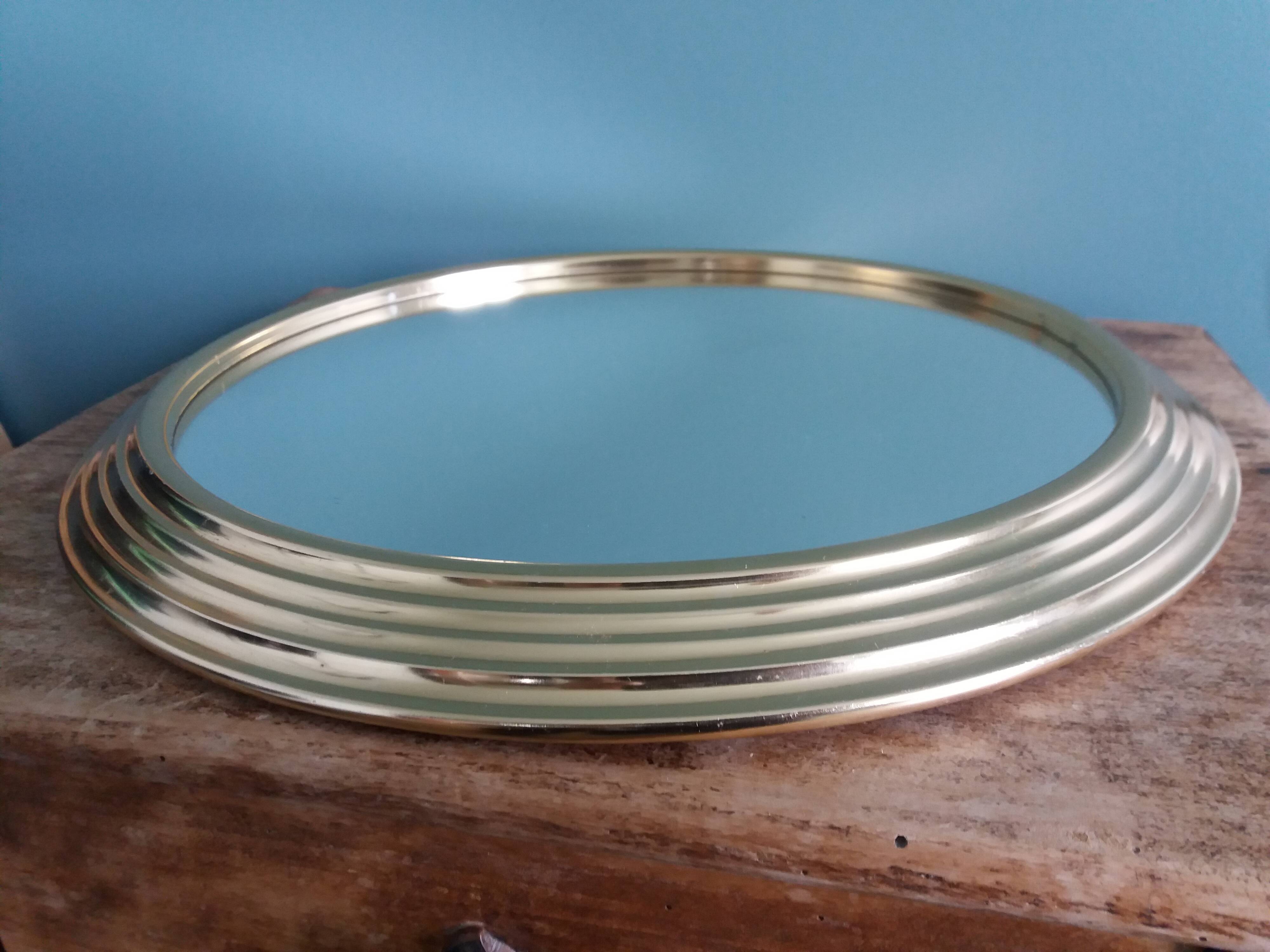 Round mirror tray 30.5 cm
