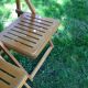 Series of 3 folding chairs