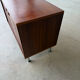 Petite enfilade / buffet double design scandinave moderniste teck