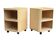 Ensemble vintage de deux chariots Kartell Componibili 4970 par Anna Castelli