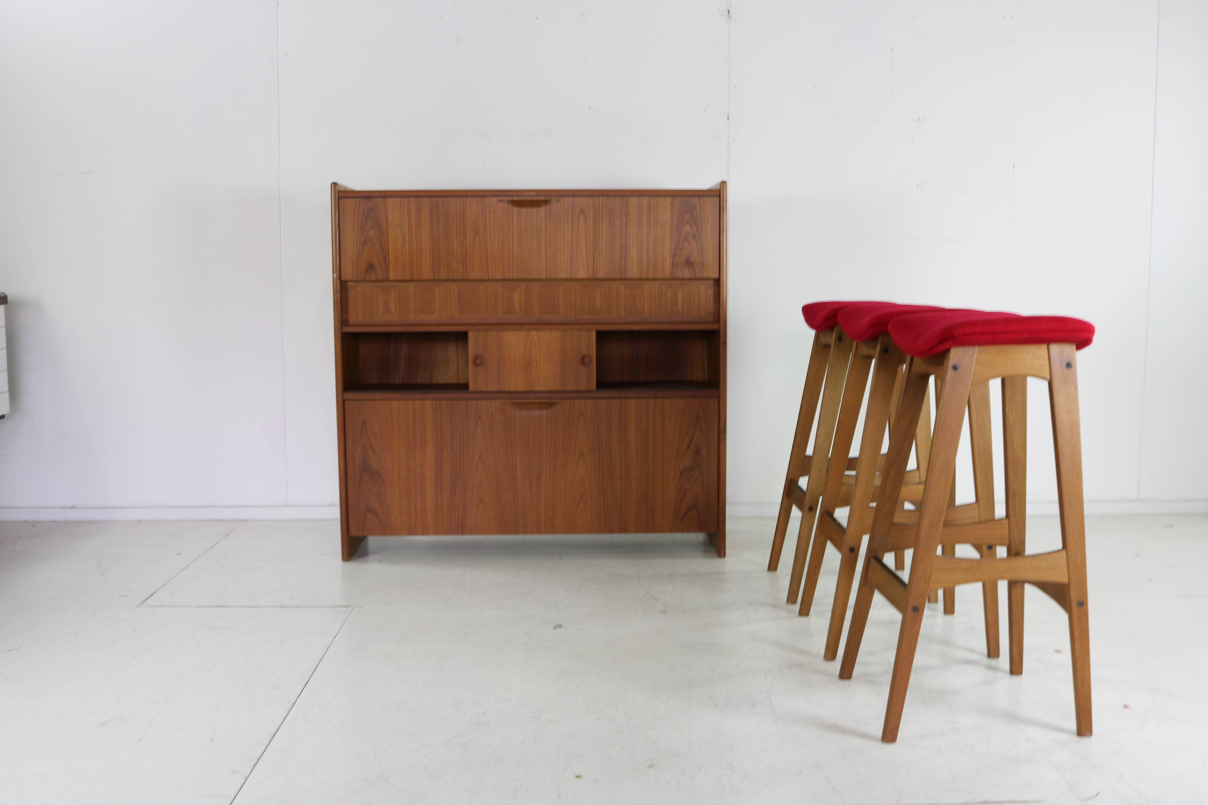 Set de bar sec design danois par Johannes Andersen pour Skaaning & Søn