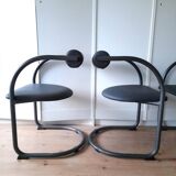 Set of 4 80s dining room chairs
