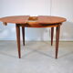 Table repas extensible en teck 1970