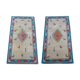 Pair of 60 x 120 Peruvian wool rugs