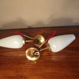 Pair of vintage wall light