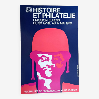Original poster 1970 Philately Europa Issue