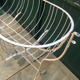 Wrought iron cradle