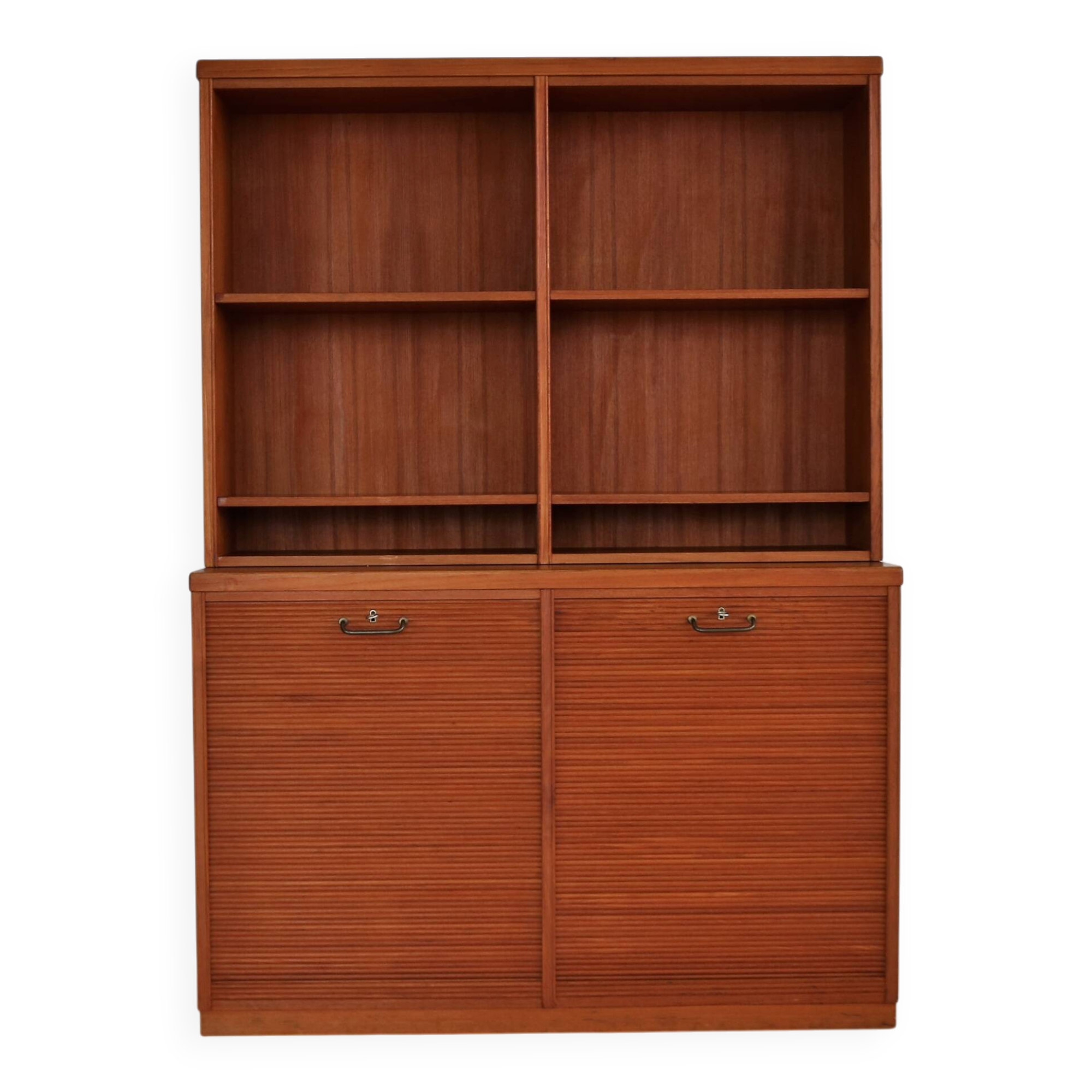 Cabinet de classement en teck vintage de Flexi Mobler