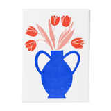 Tulips - Linocut