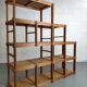 Pine staircase shelf design bauhaus circa 80
