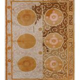 Hand-knotted rug, vintage Turkish rug 260x330 cm