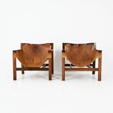Set of 2 Safari Armchairs by Carlo Hauner for Forma, 1970s