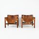 Set of 2 Safari Armchairs by Carlo Hauner for Forma, 1970s
