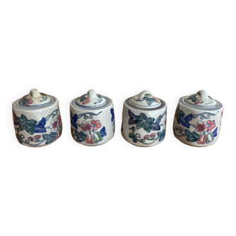 Lot 4 pot porcelaine japonaise