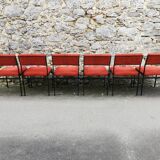 Set of 6 chairs Cees Braakman Pastoe Japanese Serie