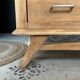 Commode Oscar bois et noir années 50-70 style scandinave