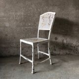 Chaise de jardin design Gustave serrurier bovy