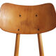 Paire de chaises de salle à manger mid century des années 1960 par ton